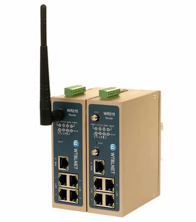 WR215五網口系列工業(yè)路由器